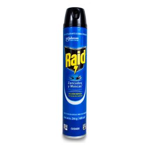 Insecticida Aerosol Zancudo/Moscas Raid X 400Cc