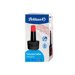 Tinta Para Sellos Roja Pelikan 28Cc