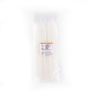 Amarre Plastico Transparente 25Cm Paquetex100