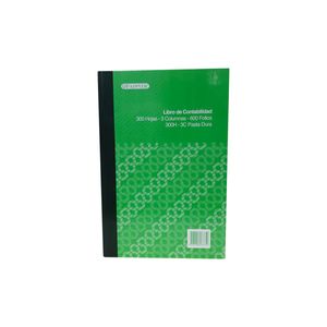 Libro Contabilidad Oficio 3Col 600F Pasta Dura 10127 Pappyer