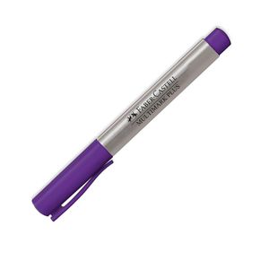Marcador Permanente Punta Fina Violeta Multimark Plus
