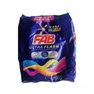 Detergente Polvo Fab Ultra Flash X700Gr