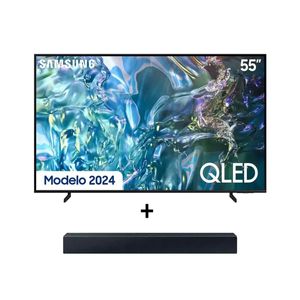 Televisor Qled 140Cm 55pulgadas Uhd 4K 3Hdmi Ng Barra Ref Combo F Qn55Q60Da Barra Hw C400 Zl