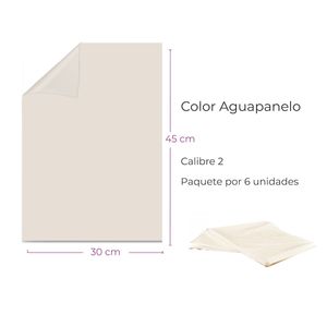 Bolsa Plastica 30X45Cm Semitransparente Paquetex6